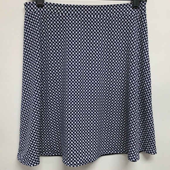 41 Hawthorn Women's Skirt Size Medium Blue White Gray Multicolor A-Line Short - Picture 1 of 6
